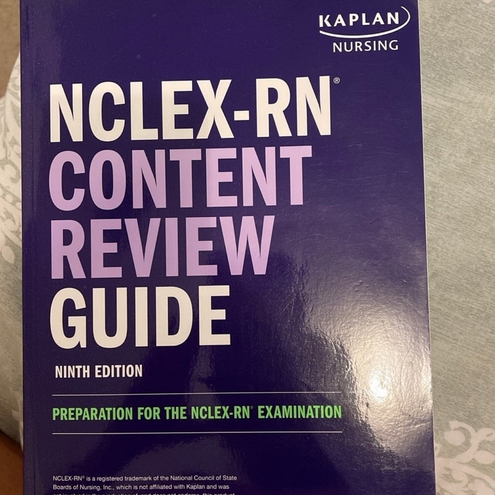 Kaplan NCLEX RN Content Review Guide 9th edition